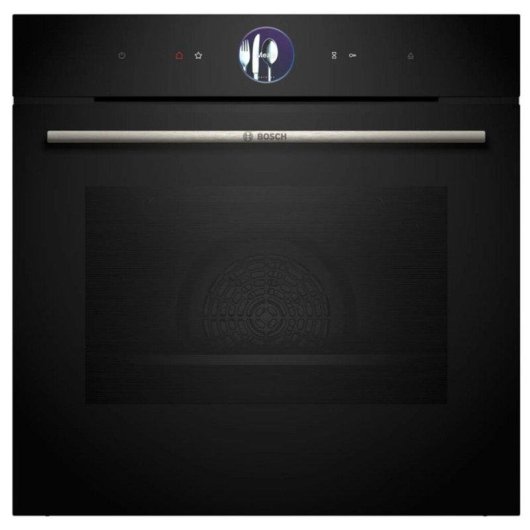 Four Encastrable Bosch Serie 8 HRG7764B1 Pyrolyse Vapeur 71L 60cm A+ AirFry Noir