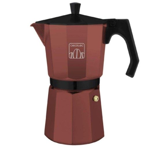 Caffettiera italiana Cecotec Cumbia Mokclassic 600 0,3 L Granata 6 Tazze