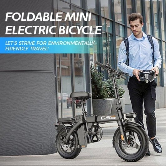 Bicicleta eléctrica Toofly GS3 400W 48V 15Ah 14"