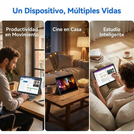 Tablet Meswao B1 WiFi 14,1" 6GB Gris 128GB batería larga duración