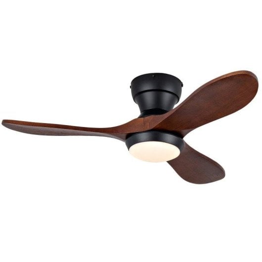 Deckenventilator mit Licht Welltin EU-36BK-1690SH3-316 91cm 6 Stufen DC Leise Fernbedienung Reversibel