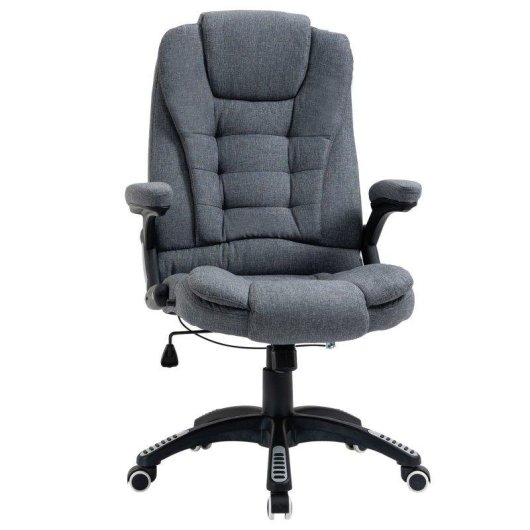 Sedia Da Ufficio Aosom Ergonomica Reclinabile 130 deg
