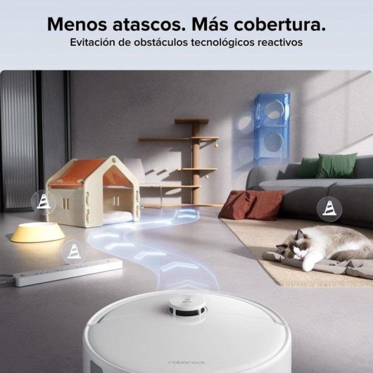 Aspirador Robô com Mopa Roborock Qrevo 2 Pro Navegação Inteligente 25000 Pa Antienredos