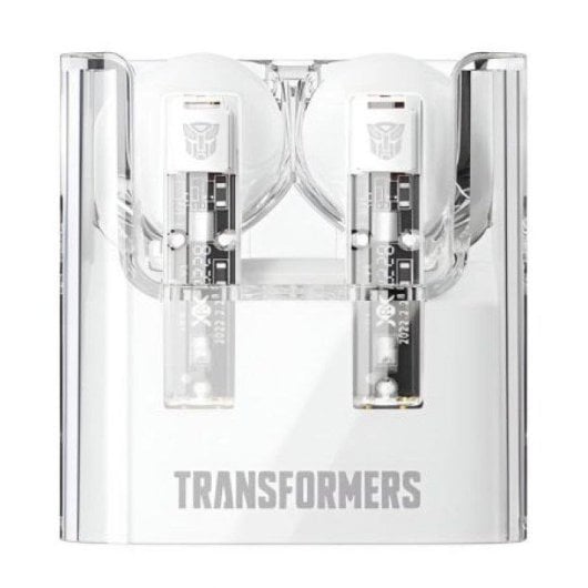 Écouteurs Hasbro Transformers TF-T08 sans fil Bluetooth 5.3 avec ANC et micro blanc
