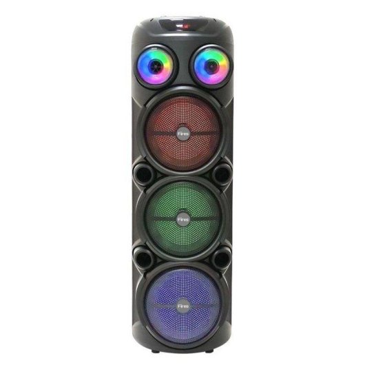 Altavoces Inovalley Karaoke Bluetooth 1000W con micrófono y luces LED