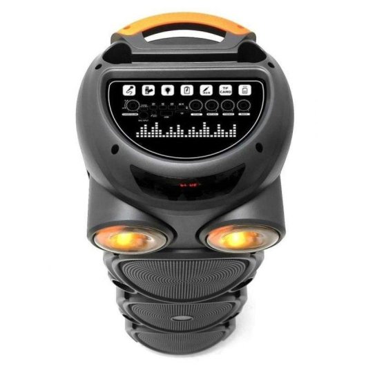 Altavoces Inovalley Karaoke Bluetooth 1000W con micrófono y luces LED