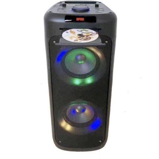 Lautsprecher Inovalley Karaoke Bluetooth 1000W mit CD-Player und RGB-Licht