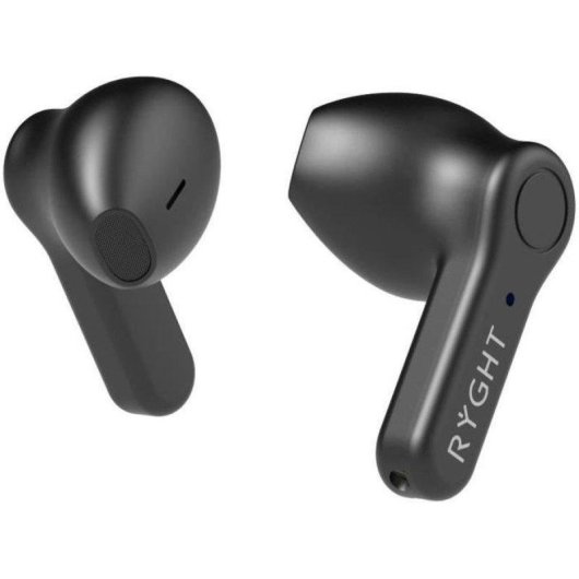 Auriculares Ryght Janta True Wireless Bluetooth 5.0 Stéréo Isolation Bruit Noir