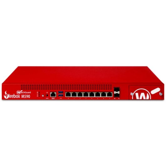 Cortafuegos WatchGuard Firebox M590 montaje en rack 3,3 Gbit/s