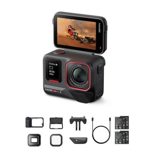 Camera d action Insta360 CINSBBGA_13 8K Ultra HD 50 MP 120 fps