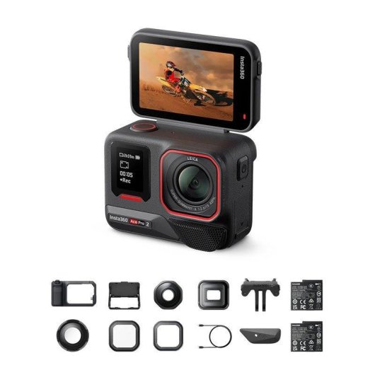 Camera action Insta360 8K Ultra HD 50 MP 120fps