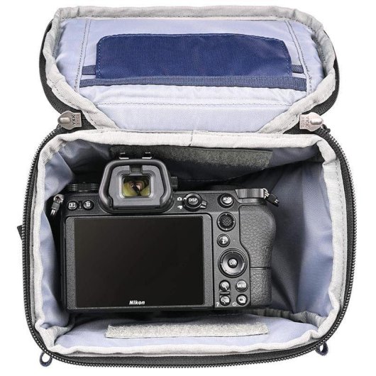 Funda Holster Think Tank 710864 con Correa de Hombro y Protector de Lluvia Negro