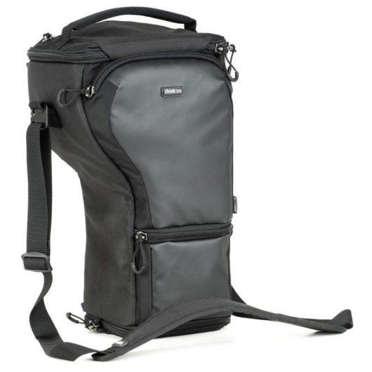 Funda Holster Think Tank 710864 con Correa de Hombro y Protector de Lluvia Negro