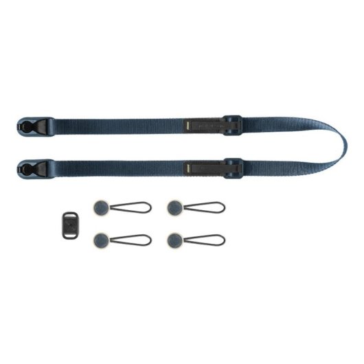 Cinturino Peak Design Leash Blu pelle 145 cm
