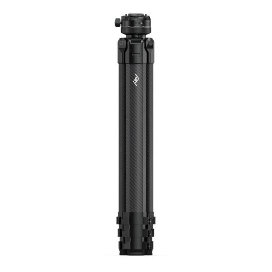 Trepied Peak Design Pro Tall Aluminium et Fibre de Carbone Noir