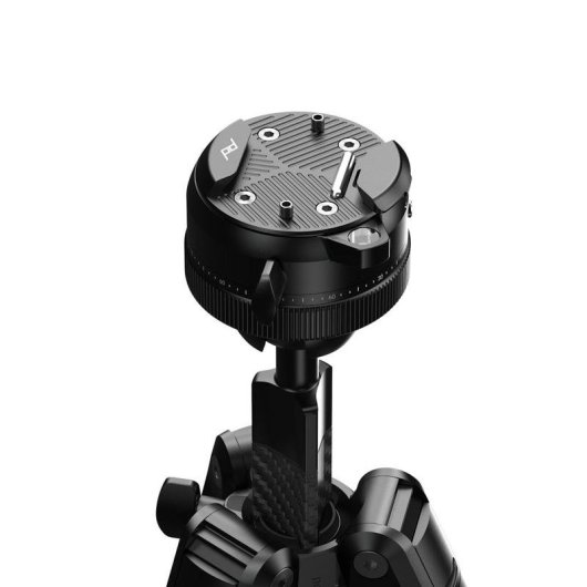 Trepied Peak Design Pro Tall Aluminium et Fibre de Carbone Noir