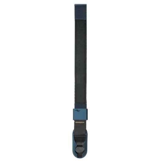 Sangle Peak Design Cuff pour appareil photo cuir vegan bleu
