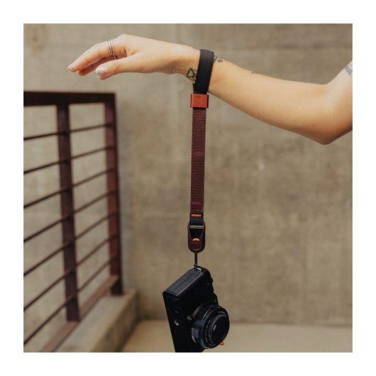 Correia de pulso Peak Design Cuff para câmara digital violeta vegan
