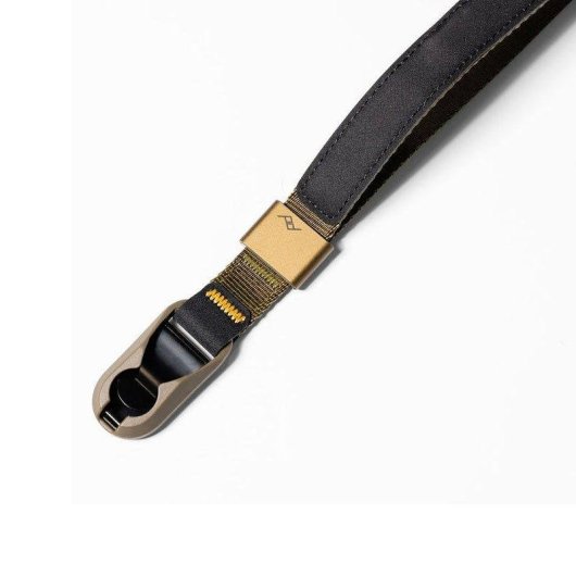 Courroie Peak Design Cuff Cuir vegan Cendre