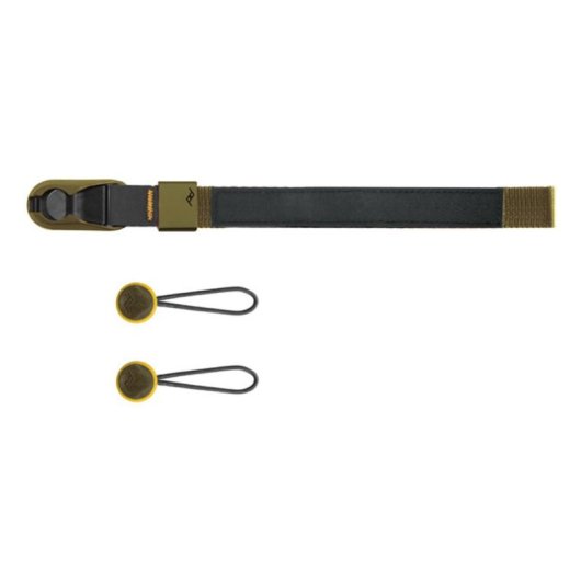 Courroie Peak Design Cuff Cuir vegan Cendre