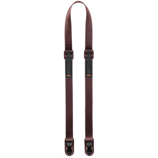 Sangle Peak Design Leash en cuir violet pour appareil photo