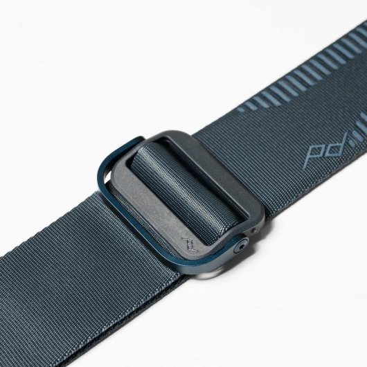 Correa Peak Design Slide Azul Cuero Vegano para Cámaras Digitales