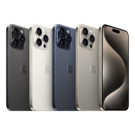 Apple iPhone 15 Pro Max Titane Naturel 256 Go Triple Caméra
