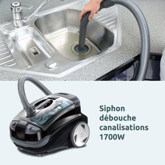Estrattore Thomas Aquatic Onyx 2 in 1 1700W Filtro Acqua HEPA 13 10m