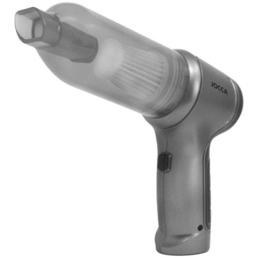 Handstaubsauger Kabellos Jocca 2000mAh HEPA 0,3L 2 Stufen Grau 6 Zubehörteile