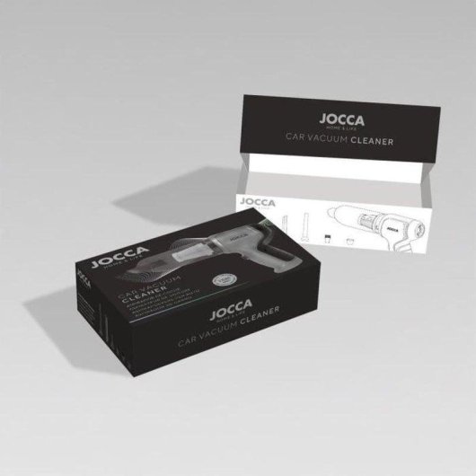 Handstaubsauger Kabellos Jocca 2000mAh HEPA 0,3L 2 Stufen Grau 6 Zubehörteile