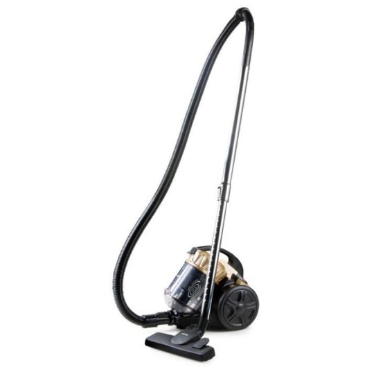Aspirateur sans Sac Domo DO7297S 700W HEPA 13 2,5L Noir/Doré