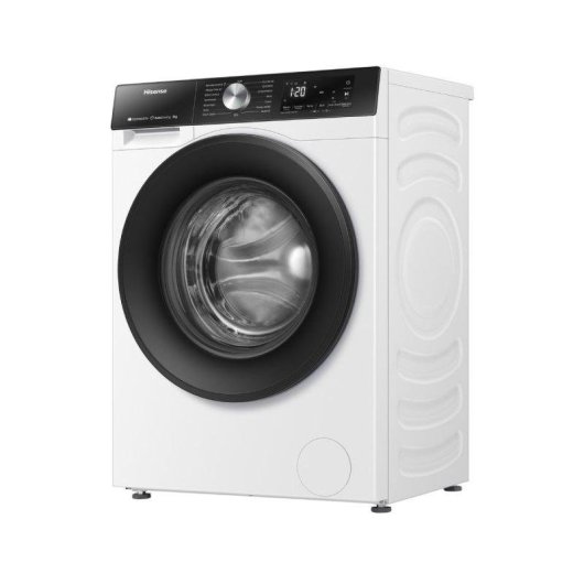 Lava-linge Hisense WF3S8045BW3 Hublot 8kg 1400rpm A Blanc Dosage automatique