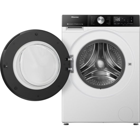 Lava-linge Hisense WF3S8045BW3 Hublot 8kg 1400rpm A Blanc Dosage automatique