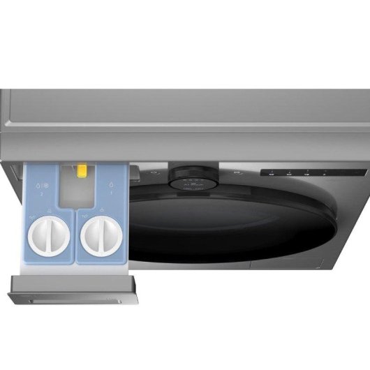 Lave-linge LG F4X7511TSB Hublot 11kg 1400rpm A Argent IA Dosage automatique