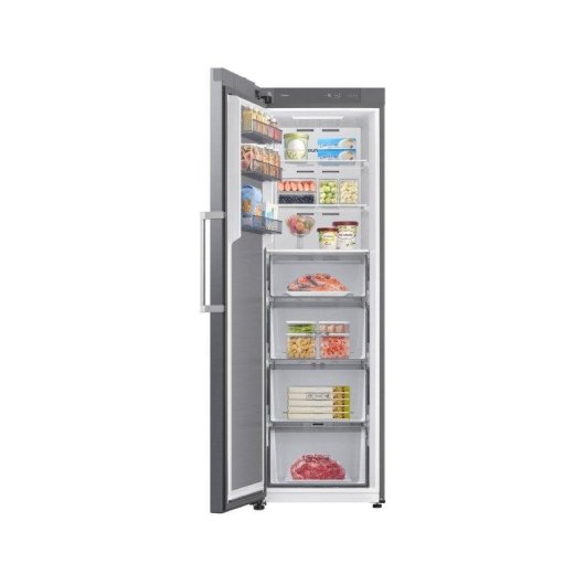 Congélateur vertical Samsung RZ70H32KETEF 323L convertible inox
