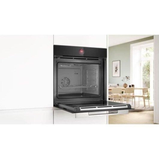 Four Encastrable Bosch Serie 8 HBG7541B1 Hydrolyse 71L 60cm A+ Connecté Noir