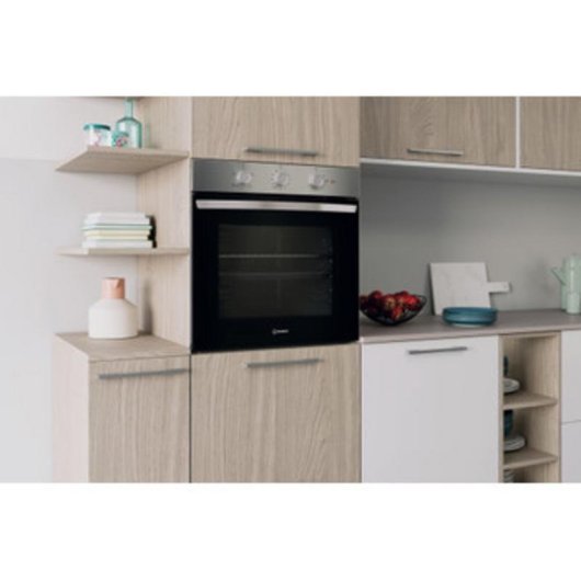 Horno Multifunción Indesit IO 232H X 71L 60cm Hidrolítico A Grill Inox