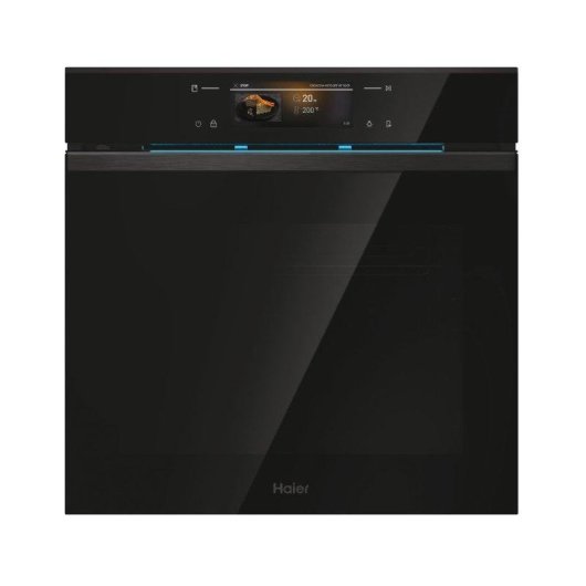 Horno Multifunción Haier H6 ID68M5YTB 78L 60cm Pirolítico+Hidrolítico A++ con WiFi Negro