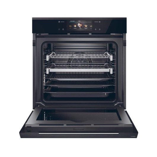 Horno Multifunción Haier H6 ID68M5YTB 78L 60cm Pirolítico+Hidrolítico A++ con WiFi Negro