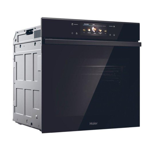 Horno Multifunción Haier H6 ID68M5YTB 78L 60cm Pirolítico+Hidrolítico A++ con WiFi Negro