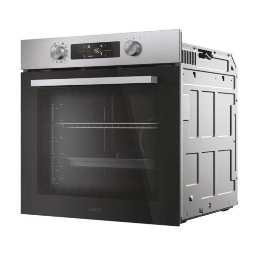 Forno Multifunções Candy CA6 N3B3YTX Pirolítico Hidrolítico 78L 60cm A++ WiFi Preto