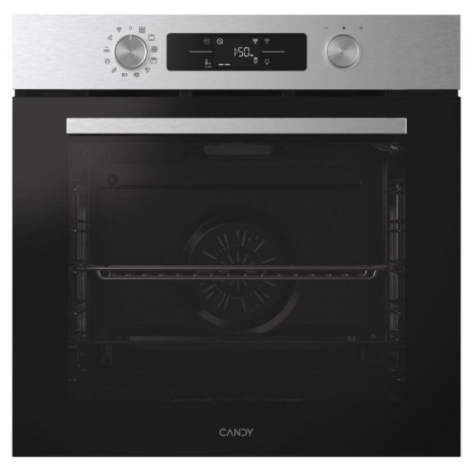 Forno Multifunções Candy CA6 N3B3YTX Pirolítico Hidrolítico 78L 60cm A++ WiFi Preto