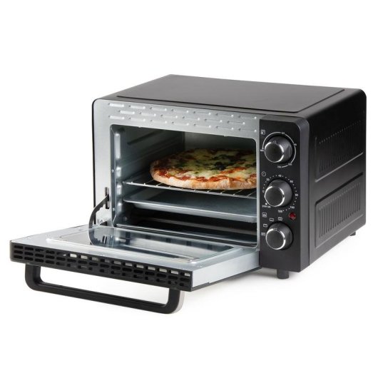 Mini Four Domo DO807GO Nettoyage Manuel 20L 1300W Minuterie Noir