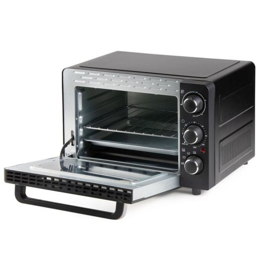 Mini Four Domo DO807GO Nettoyage Manuel 20L 1300W Minuterie Noir