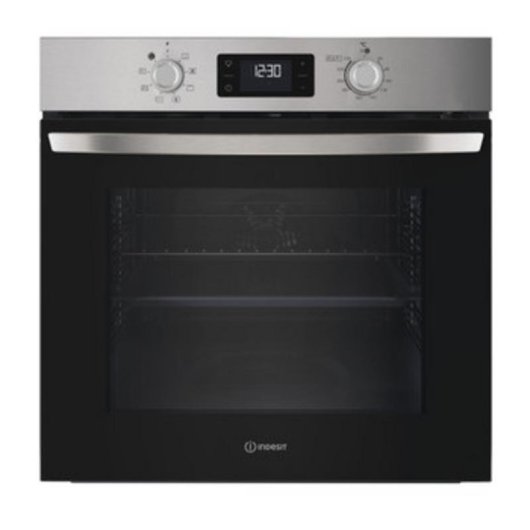 Horno Multifunción Indesit IO 275P X 71L 60cm Pirolítico Hidrolítico A++ Grill Inox