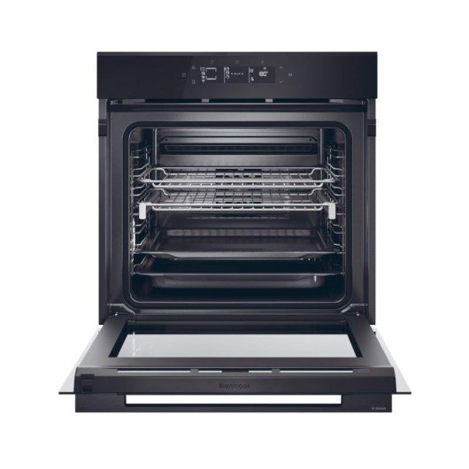 Four Encastrable Haier H6 ID46G5YTB Pyrolyse + Hydrolyse 78L 60cm A++ AirFryer Sonde WiFi Noir