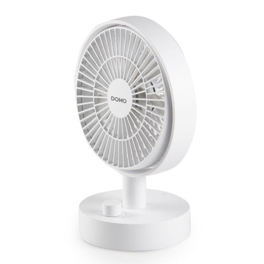 Mini Ventilatore da Tavolo Domo DO8151 11W 15cm 10 Velocità Oscillante Ricaricabile USB-C