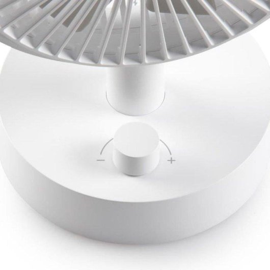 Mini Ventilatore da Tavolo Domo DO8151 11W 15cm 10 Velocità Oscillante Ricaricabile USB-C