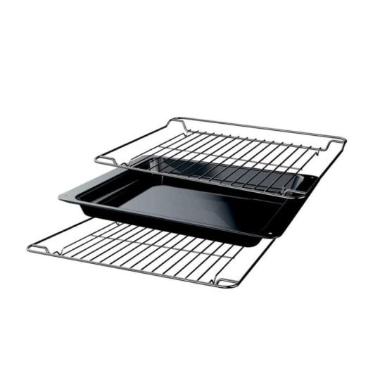 Einbaubackofen Rosieres RFC31P5874IP Pyrolyse Dampf 70L 60cm A Schwarz