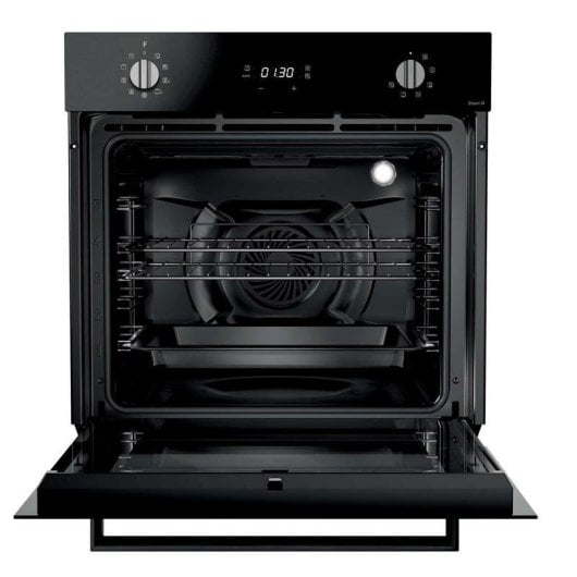 Einbaubackofen Rosieres RFC31P5874IP Pyrolyse Dampf 70L 60cm A Schwarz